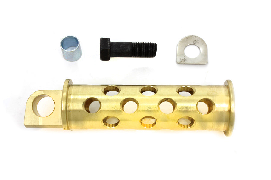 Motorshop 17-0837 brass holey kick starter pedal for motorcycle transmission