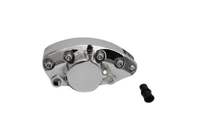 Edart chrome rear 1-piston banana brake caliper for 11.5-inch rear rotor