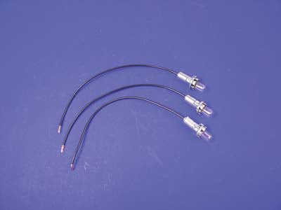 V-Twin 33-0129 Steel Indicator Lamp Socket Set