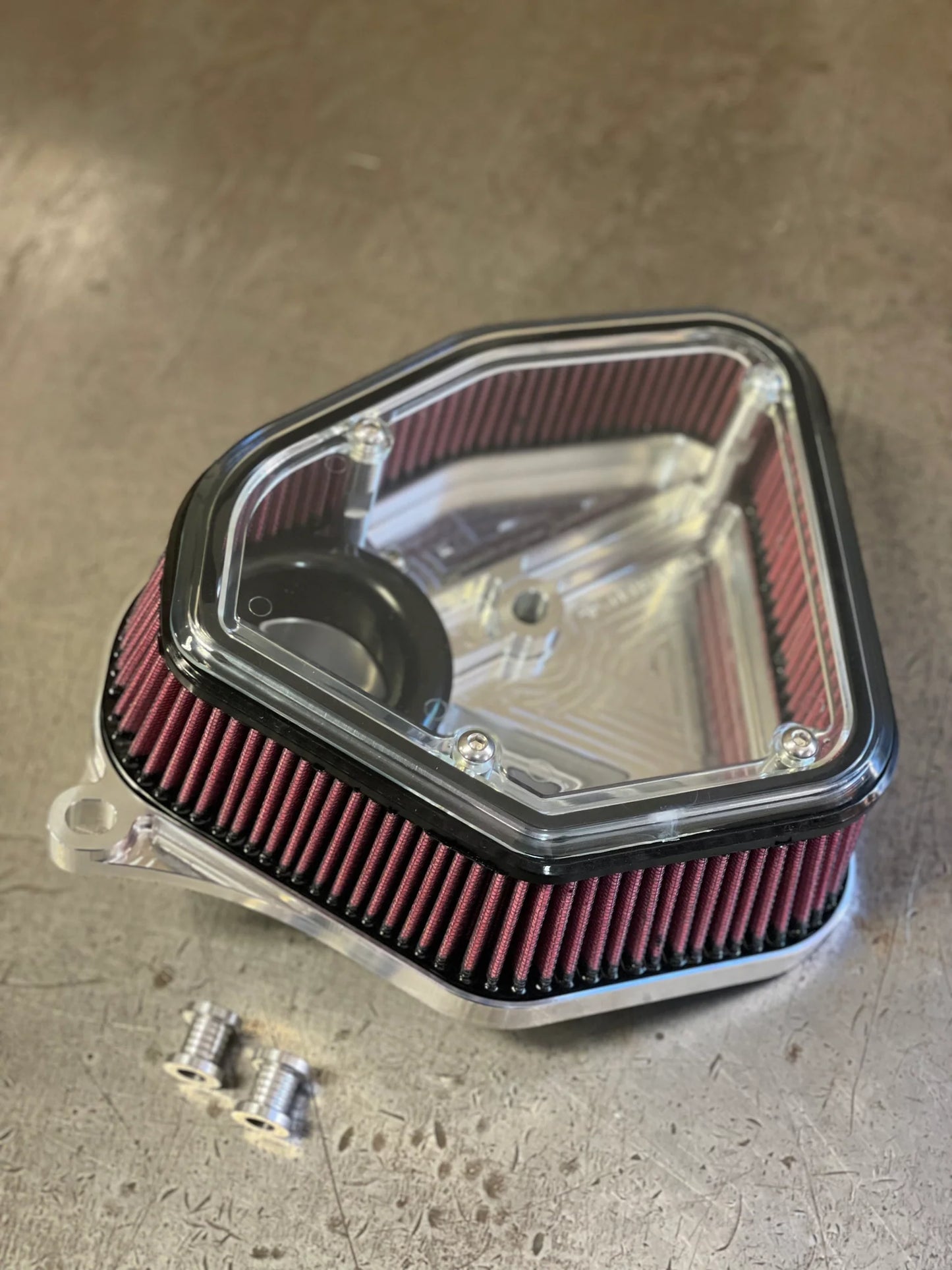 ALLOY ART BOOM BOX AIR FILTER KITS HARLEY DAVIDSON BAGGERS 99-17 - The Speed Shop Canada