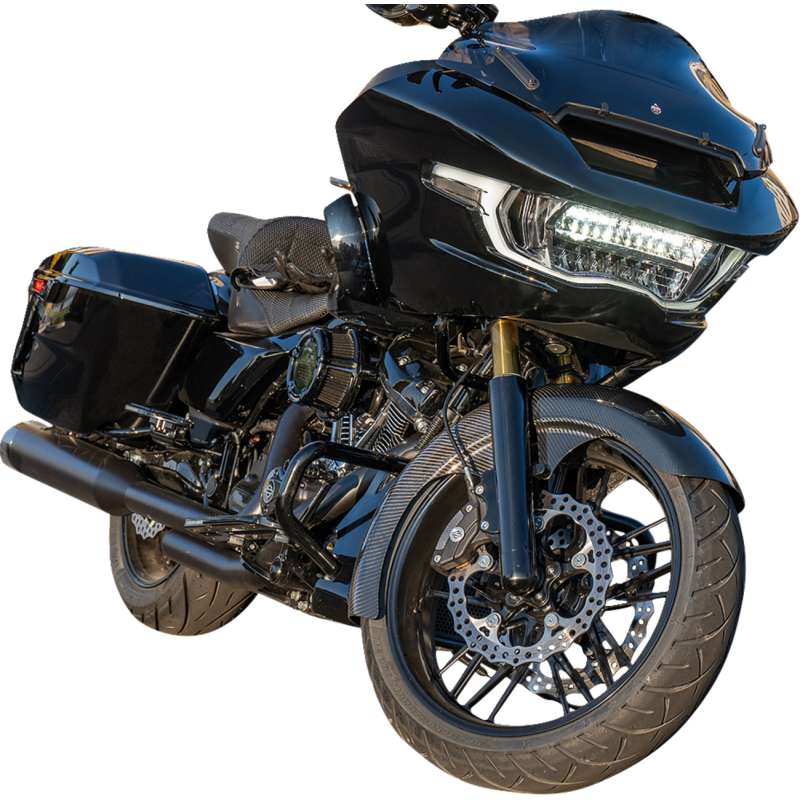 ARLEN NESS CARBON FIBRE 21" WRAPPER FENDER HARLEY DAVIDSON BAGGER 23-25 - The Speed Shop Canada