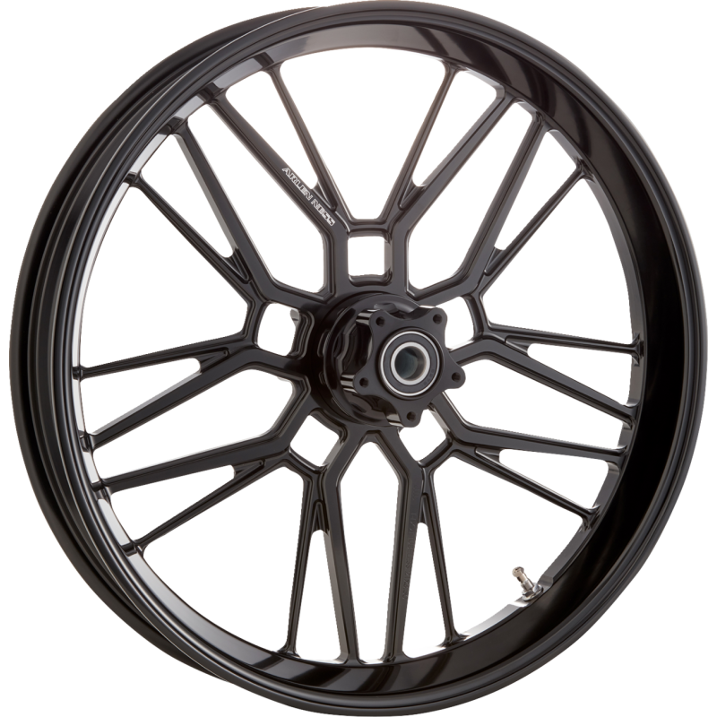 ARLEN NESS BILLET SPLIT SPOKE BLACK WHEELS HARLEY DAVIDSON BAGGERS - The Speed Shop Canada