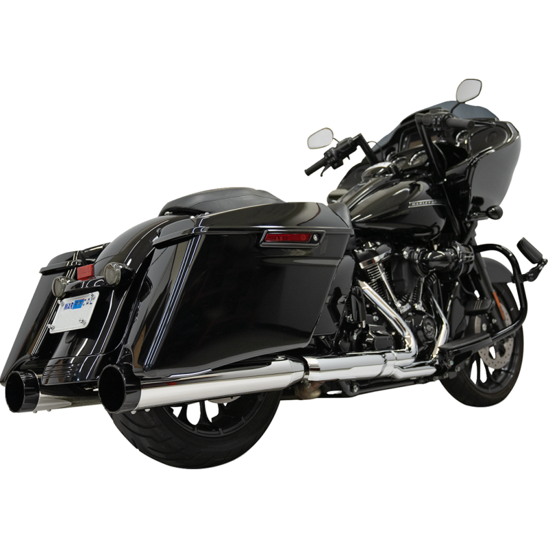 BASSANI EXHAUST MUFFLERS 4.5" HARLEY DAVIDSON BAGGERS 17-25 - The Speed Shop Canada