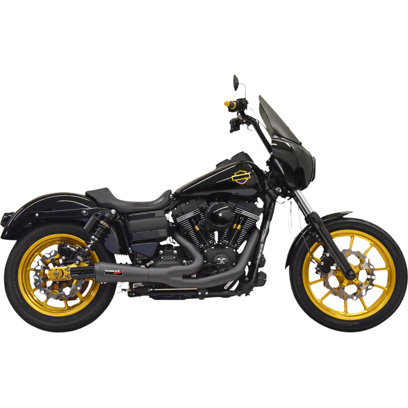 BASSANI 2:1 RIPPER SHORTY RR EXHAUST HARLEY SOFTAIL 18-25 MODELS - The Speed Shop Canada