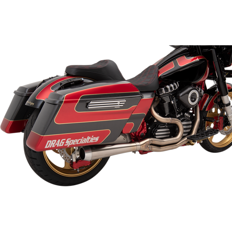 BASSANI SHORT RR3 STAINLESS 2:1 EXHAUST HARLEY DAVIDSON BAGGERS 97-08 - The Speed Shop Canada