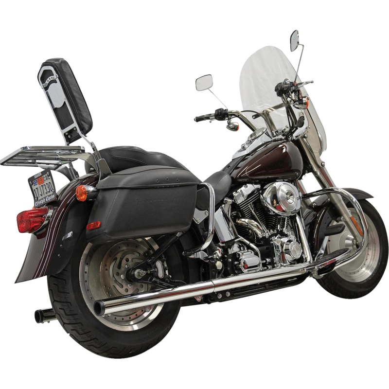 BASSANI TRUE DUAL DRAG PIPES HARLEY DAVIDSON SOFTAILS 86-17 - The Speed Shop Canada