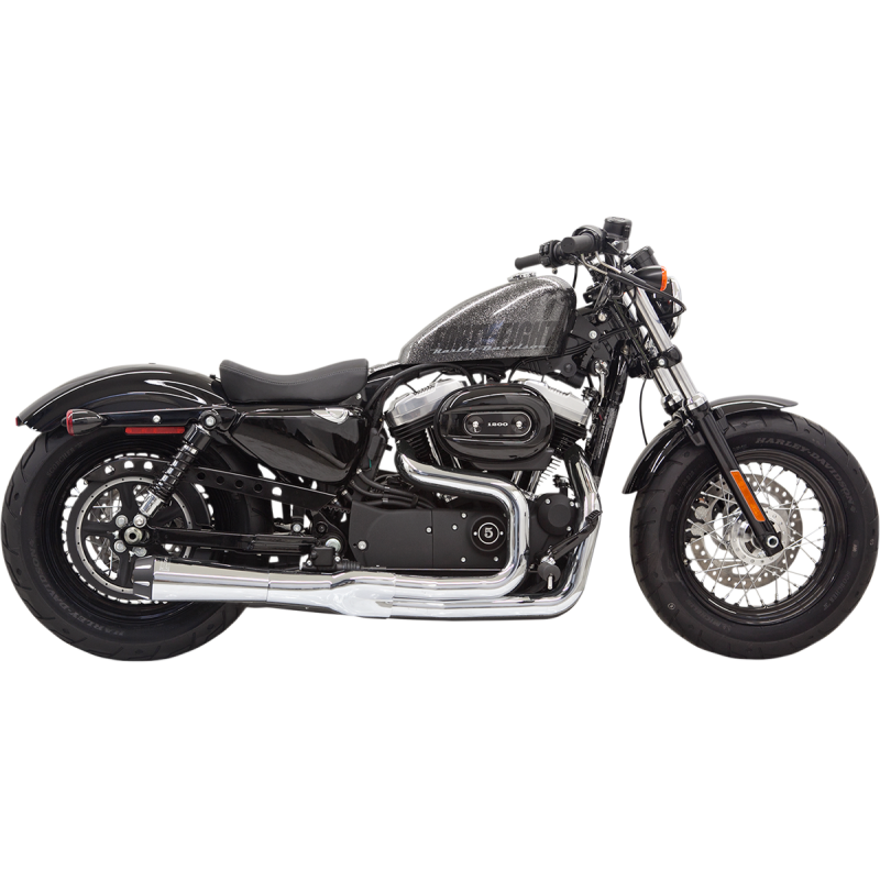 BASSANI ROAD RAGE 2 MEGA POWER 2:1 EXHAUST HARLEY SPORTSTER 04-13 - The Speed Shop Canada