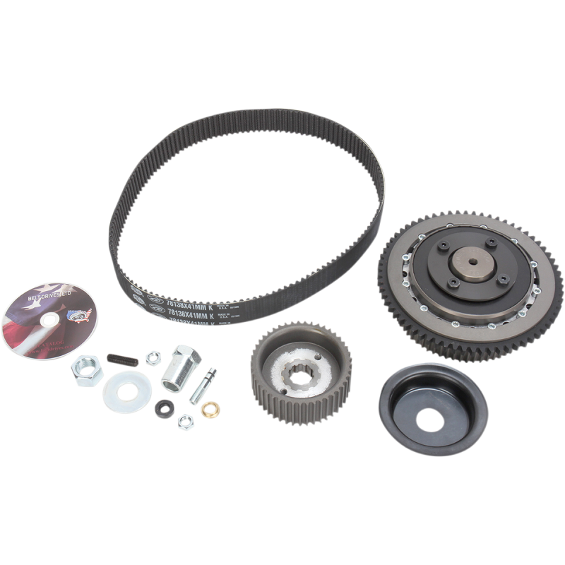 BDL 1 5/8" BELT DRIVE KIT KICK 8MM HARLEY DAVIDSON MODELS 79-84 - The Speed Shop Canada