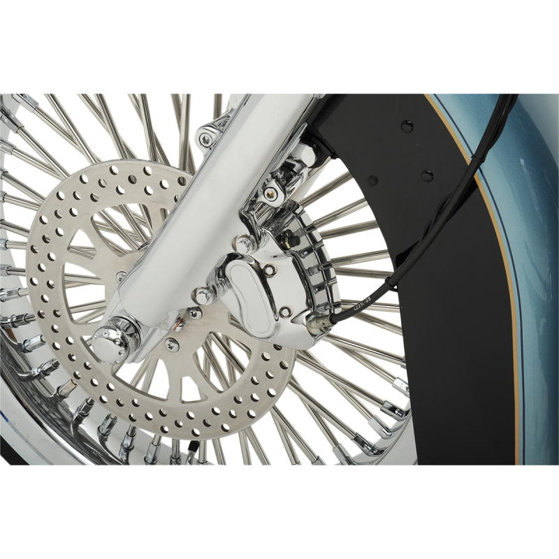 CHROME FRONT CALIPER ASSY HARLEY DAVIDSON SOFTAILS 00-07