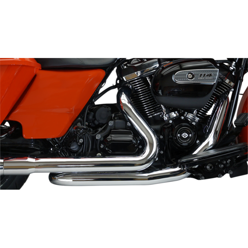 KHROME WERKS TRUE DUAL CROSSOVER HEADERS HARLEY DAVIDSON BAGGER 17-25 - The Speed Shop Canada