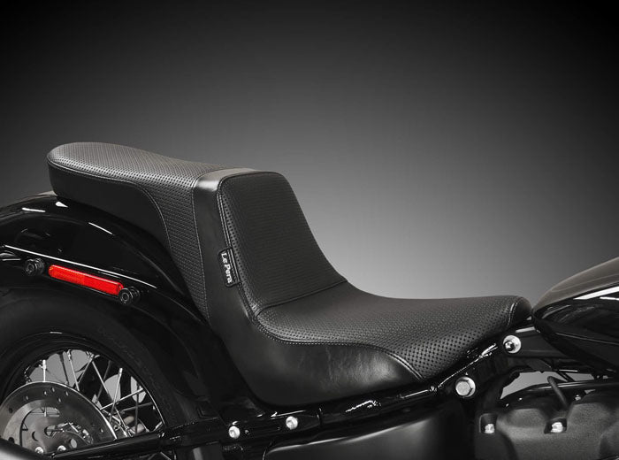 LEPARA DAYTONA SEAT SMOOTH HARLEY SOFTAILS M8 FXBB FLSL FLHC FLDE 18-26