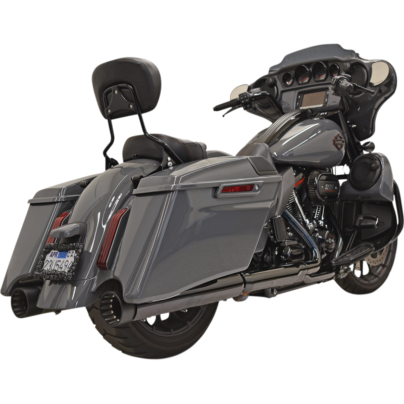 BASSANI DNT CVO EXHAUST MUFFLERS 4" HARLEY DAVIDSON BAGGERS 17-25 - The Speed Shop Canada