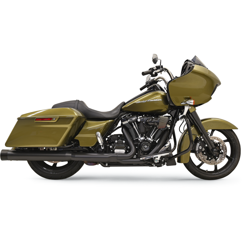 BASSANI DNT QUIET EXHAUST MUFFLERS 4" HARLEY DAVIDSON BAGGERS 17-25 - The Speed Shop Canada