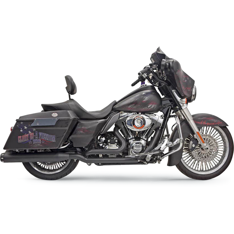 BASSANI TRUE DUAL DOWN UNDER HEADPIPES HARLEY DAVIDSON BAGGERS 17-25 - The Speed Shop Canada