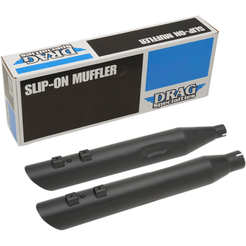 DRAG SLASHDOWN SLIP ON MUFFLERS HARLEY DAVIDSON BAGGERS 97-25 - The Speed Shop Canada