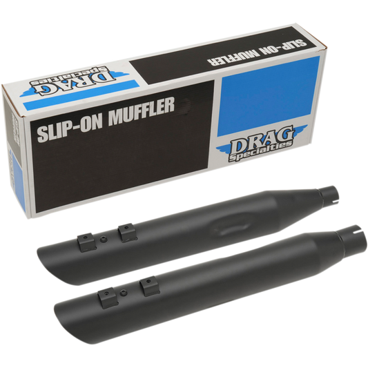 DRAG SLASHDOWN SLIP ON MUFFLERS HARLEY DAVIDSON BAGGERS 97-25 - The Speed Shop Canada