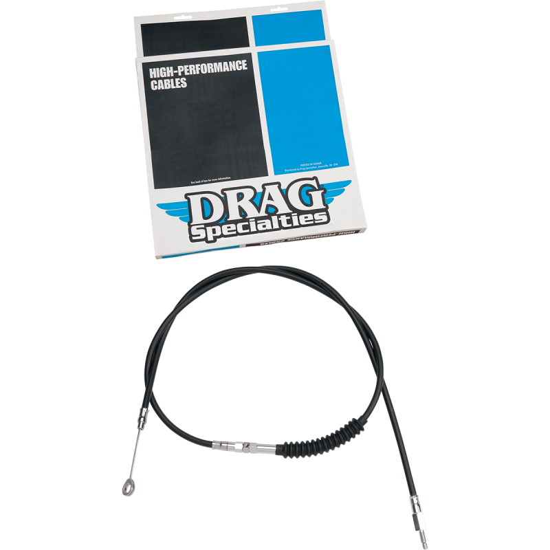 DRAG BLACK CLUTCH CABLES HARLEY DAVIDSON MODELS - The Speed Shop Canada