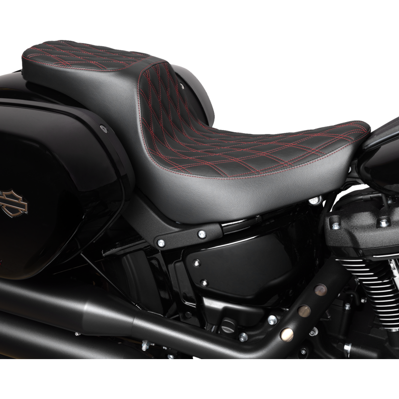 DRAG PREDATOR PERFORMANCE 2UP SEATS HARLEY DAVIDSON SOFTAILS 18-25 - The Speed Shop Canada