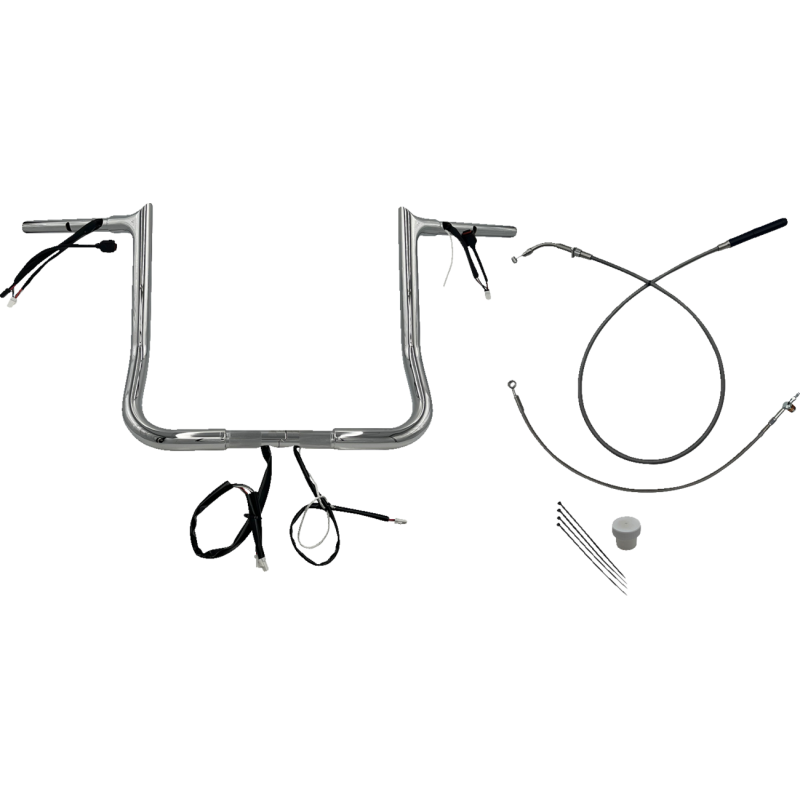 FAT BAGGERS POINTED TOP PRE WIRED BAR KITS HARLEY BAGGERS FLH 23-25 - The Speed Shop Canada