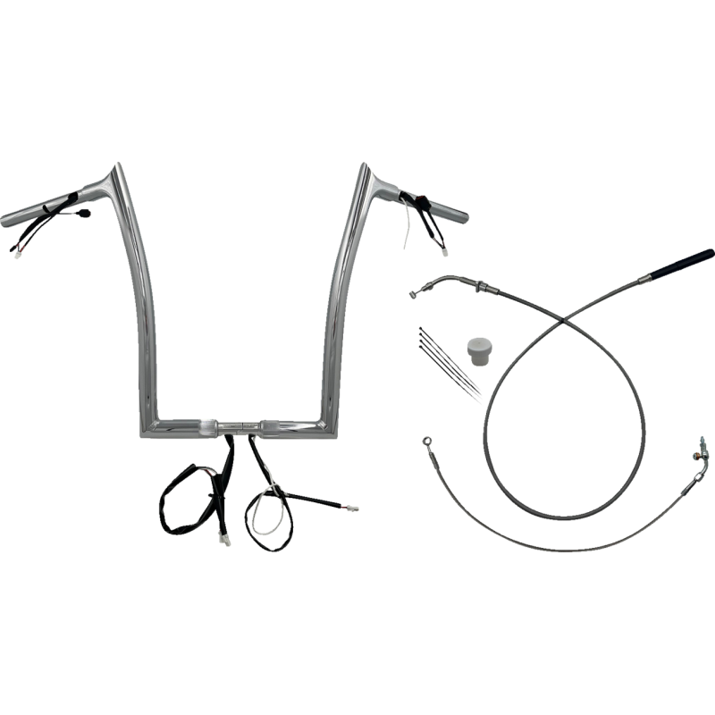 FAT BAGGERS POINTED TOP PRE WIRED BAR KITS HARLEY BAGGERS FLT 23-25 - The Speed Shop Canada
