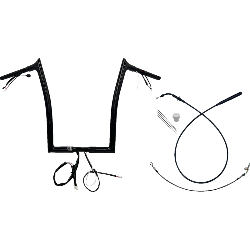 FAT BAGGERS POINTED TOP PRE WIRED BAR KITS HARLEY BAGGERS FLT 23-25 - The Speed Shop Canada