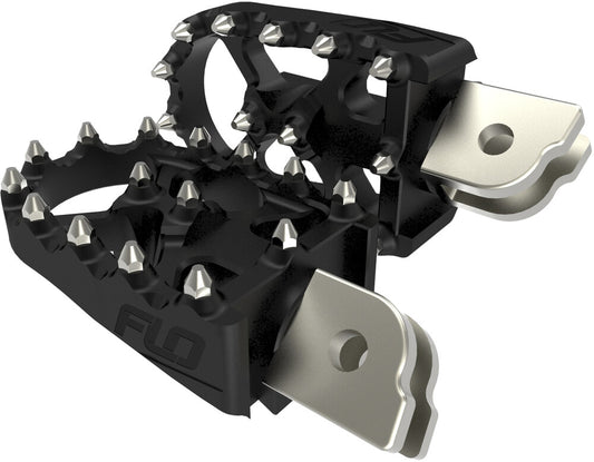 FLO MOTORSPORTS BMX STYLE PEGS HARLEY DAVIDSON M8 SOFTAIL MODELS - The Speed Shop Canada