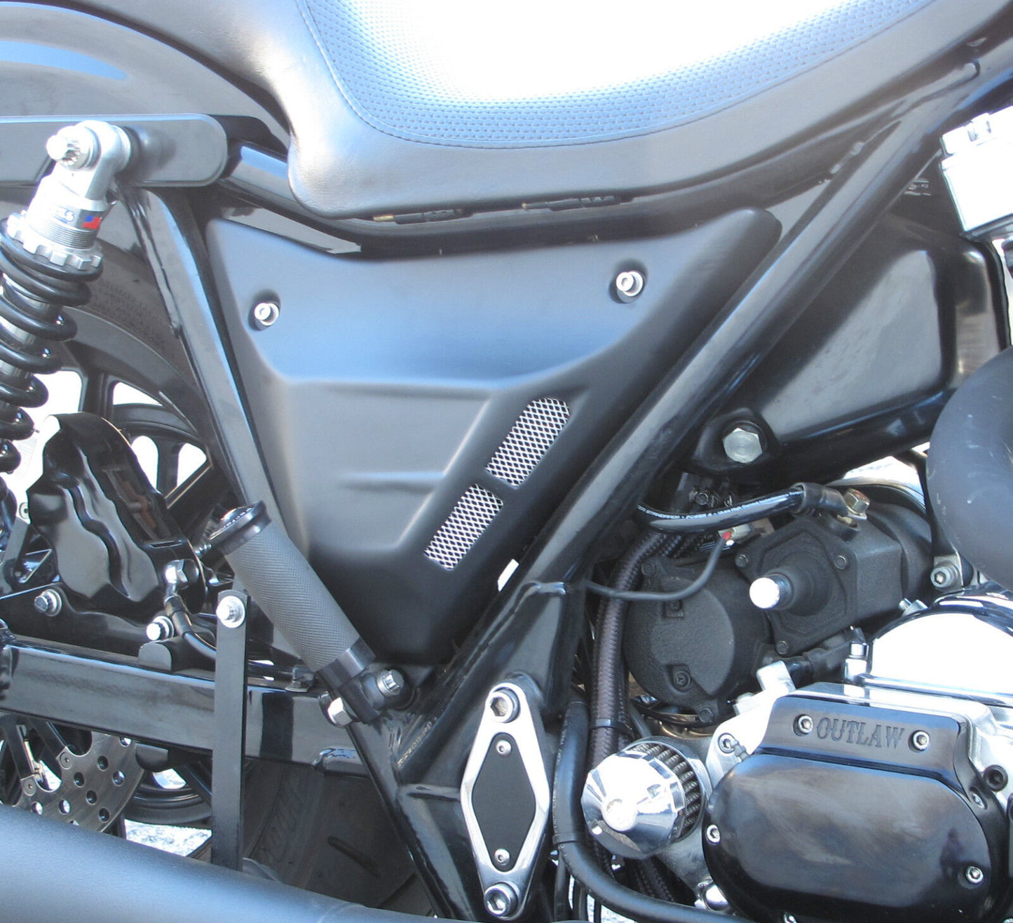 VS HARLEY FXR SIDE COVERS VENTED - The Speed Shop Canada