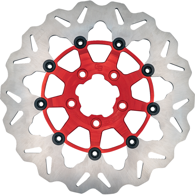 GALFER WAVE RED ROTOR REAR HARLEY DAVIDSON MODELS - The Speed Shop Canada