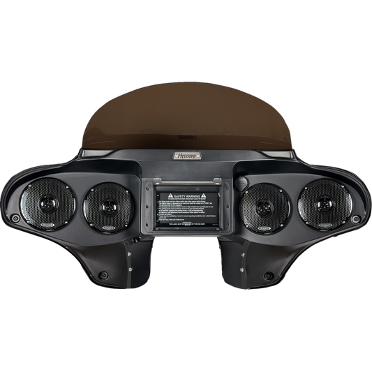 HOPPE TOUCHSCREEN AUDIO FAIRING 99-22 HARLEY FLHR ROADKING - The Speed Shop Canada