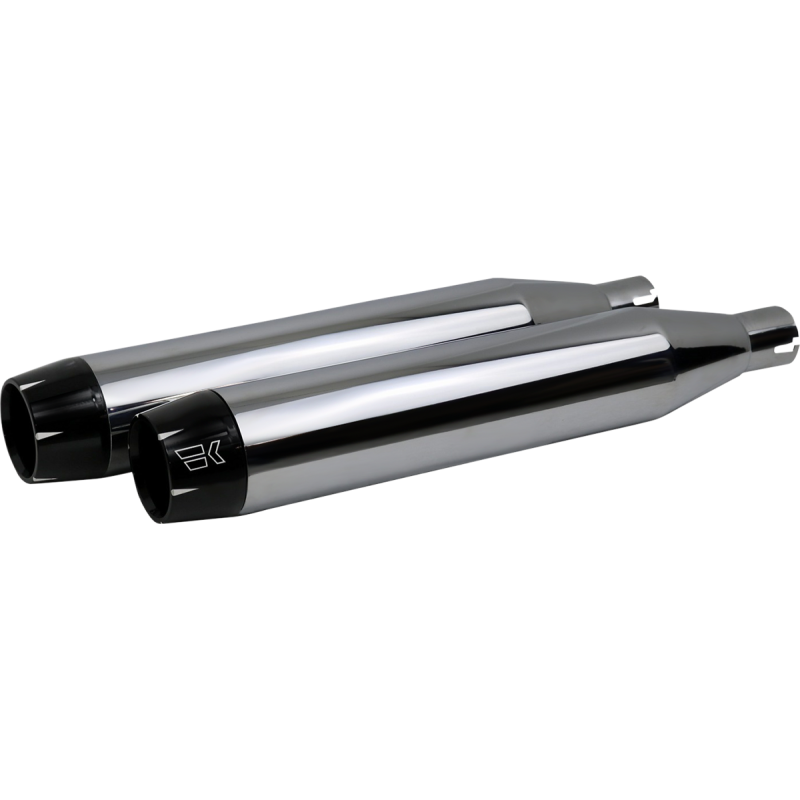 KHROME WERKS 3.5" SLIP ON MUFFLERS HARLEY DAVIDSON SOFTAILS 18-25 - The Speed Shop Canada