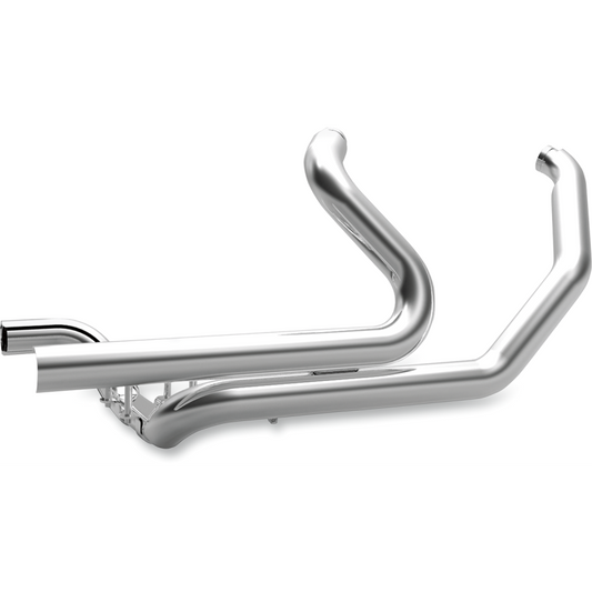 KHROME WERKS TRUE DUAL HIDEAWAY HEADERS HARLEY DAVIDSON BAGGER 17-25 - The Speed Shop Canada