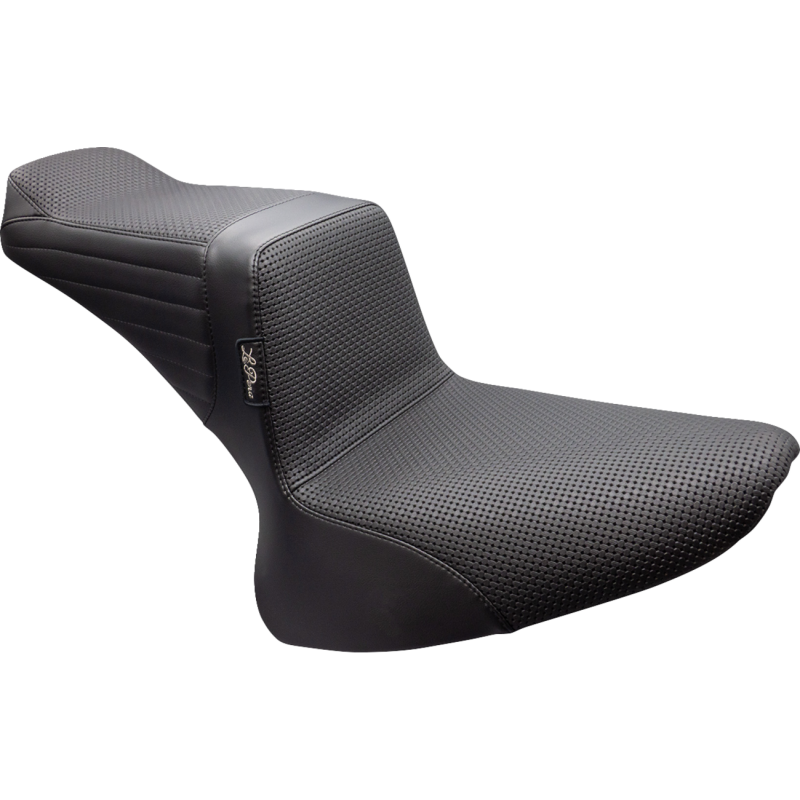 LEPARA TAILWHIP SEAT BLACK DOUBLE DIAMOND 00-07 HARLEY SOFTAILS - The Speed Shop Canada