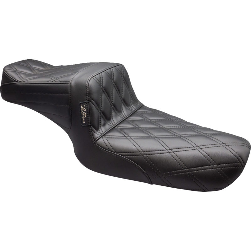 LEPARA TAILWHIP SEAT BLACK DOUBLE DIAMOND 82-03 HARLEY SPORTSTER XL - The Speed Shop Canada