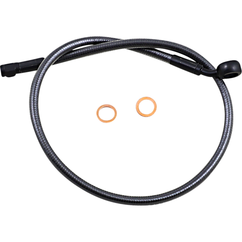 MAGNUM BLACK PEARL ABS BRAKE LINE HARLEY DAVIDSON MODELS - The Speed Shop Canada