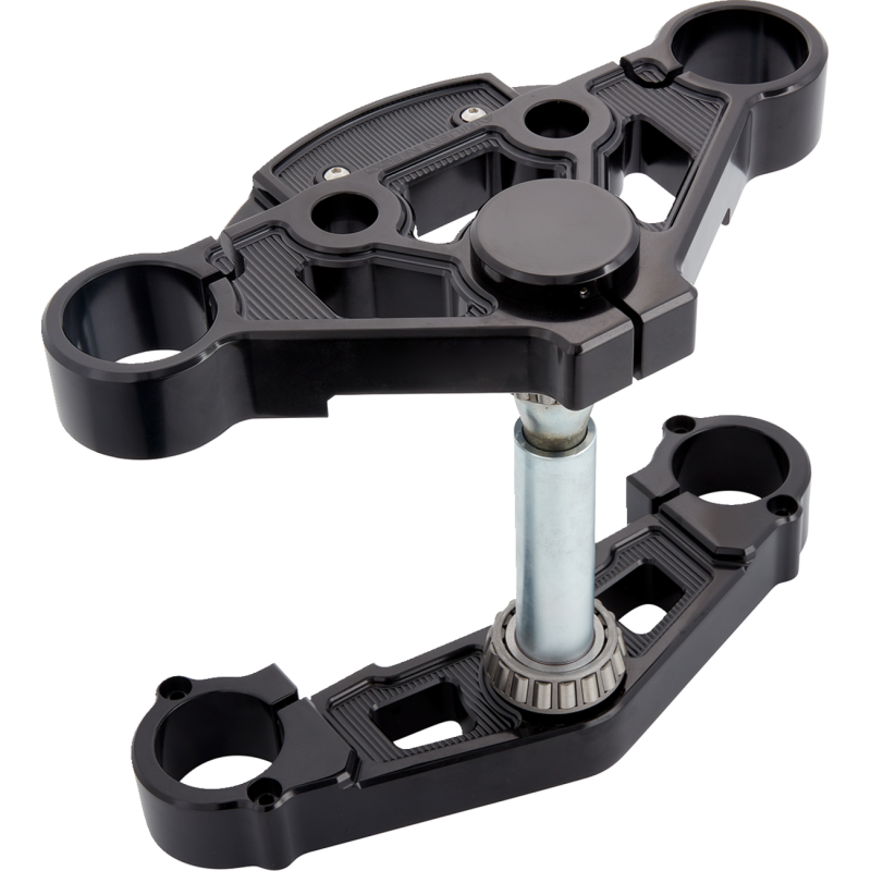 ARLEN NESS METHOD BLACK DROP TRIPLE TREE KIT HARLEY MODELS - The Speed Shop Canada