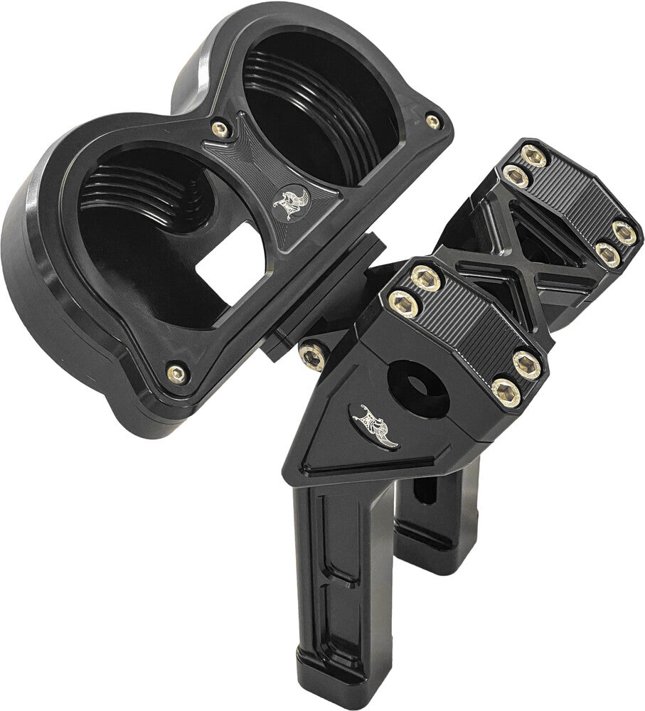 NEXT LEVEL GUAGE RELOCATION PODS FOR RISERS HARLEY DAVIDSON MODELS - The Speed Shop Canada