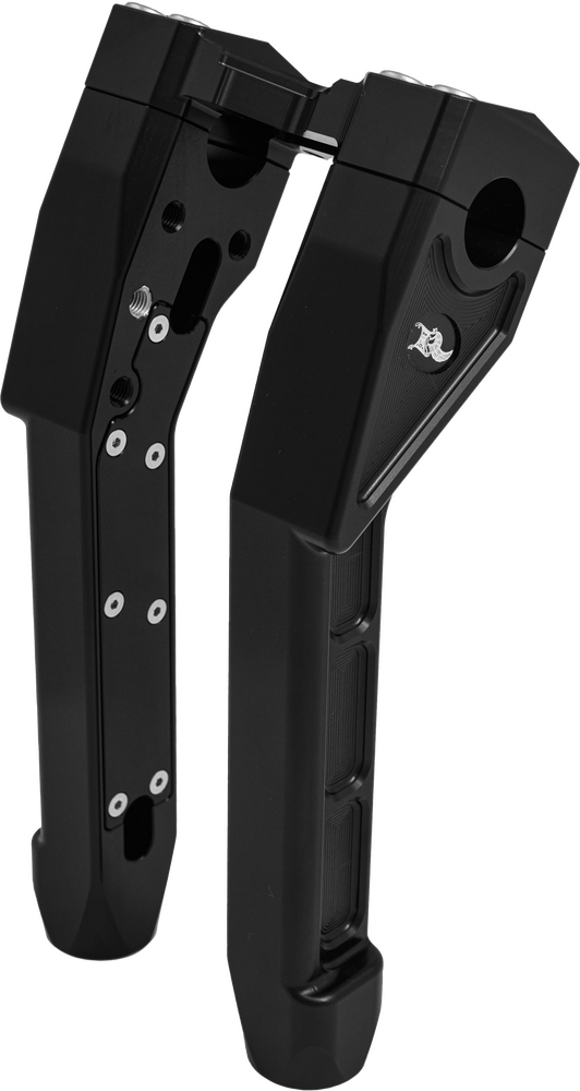 NEXT LEVEL PULLBACK BILLET BLACK RISERS HARLEY DAVIDSON MODELS - The Speed Shop Canada