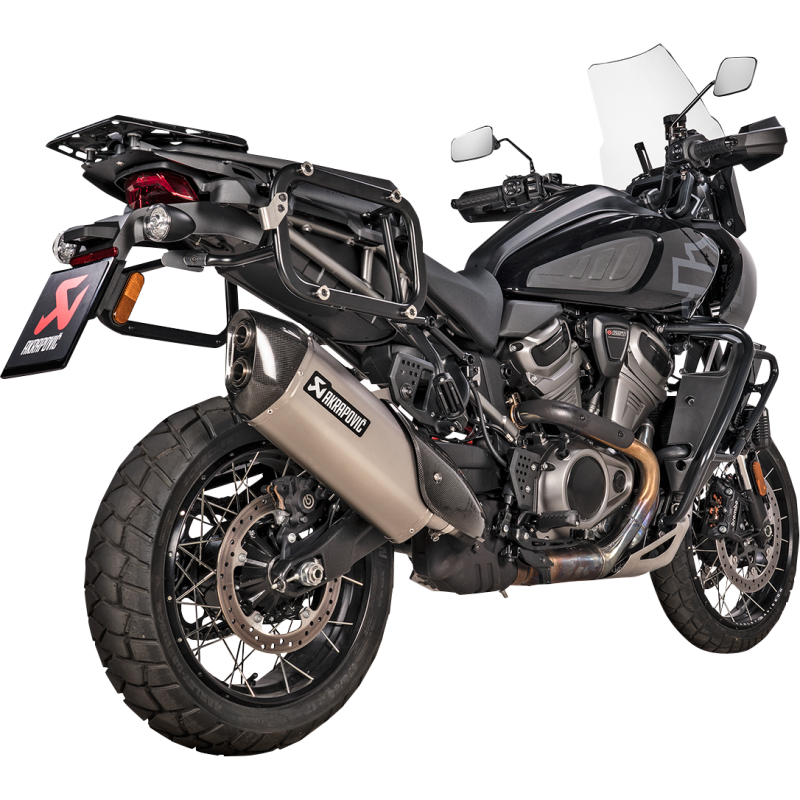 AKRAPOVIC SLIP ON MUFFLER HARLEY DAVIDSON PAN AMERICA MODELS 21-24 - The Speed Shop Canada