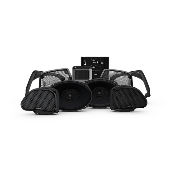 ROCKFORD FOSGATE 400 WATT STAGE 3 COMPLETE AUDIO PAK 98-13 HARLEY BAGGER - The Speed Shop Canada