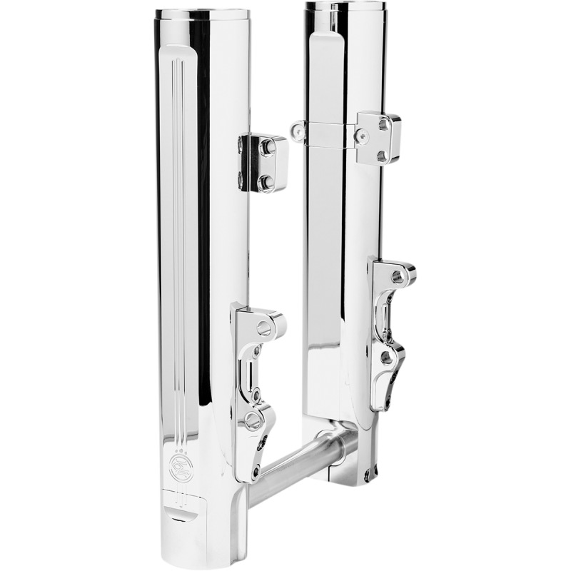 PERFORMANCE MACHINE 49MM DUAL DISC LOWER FORKS HARLEY DAVIDSON MODELS - The Speed Shop Canada