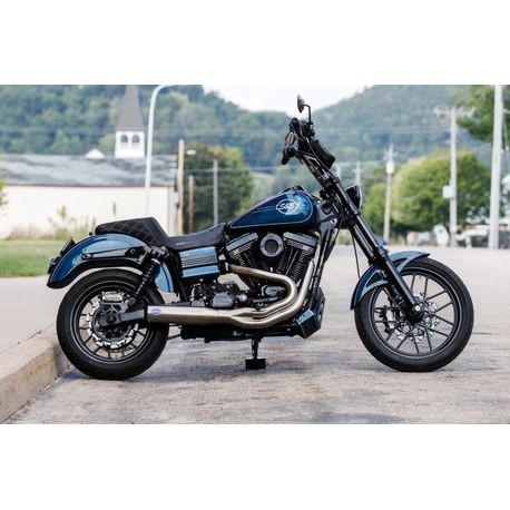 S&S CYCLE QUALIFIER 2:1 EXHAUST STAINLESS HARLEY DAVIDSON DYNA 06-17 - The Speed Shop Canada