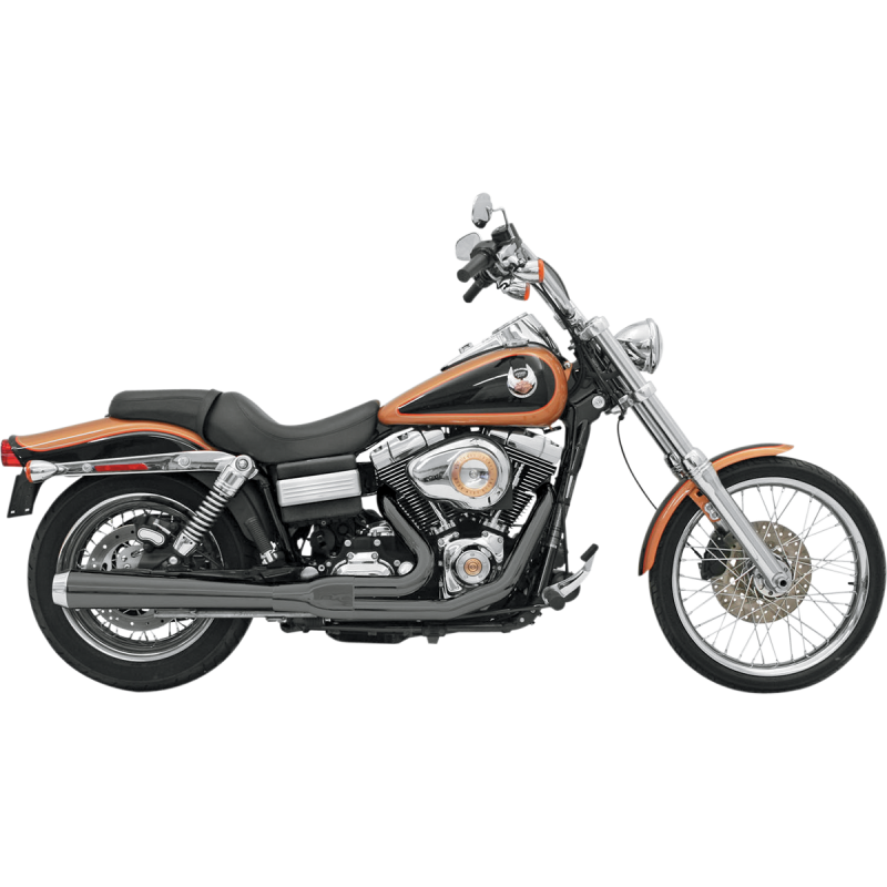 BASSANI ROAD RAGE 2:1 EXHAUST HARLEY DYNA MODELS 99-05 - The Speed Shop Canada