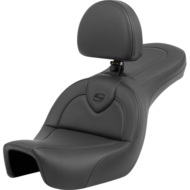 SADDLEMEN ROAD SOFA WITH BACK REST HARLEY DAVIDSON DYNA 06-17 - The Speed Shop Canada