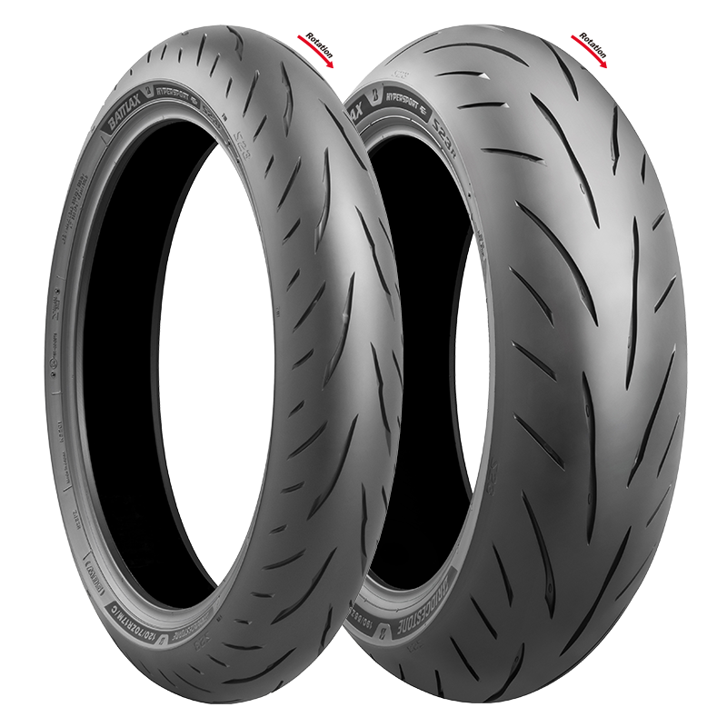 BRIDGESTONE BATTLAX HYPERSPORT S23 FRONT MOTORCYCLE TIRES - The Speed Shop Canada