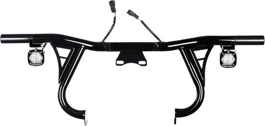 SANTORO FRONT LIGHTBAR / CRASHBAR 23-25 HARLEY BAGGER CVO - The Speed Shop Canada