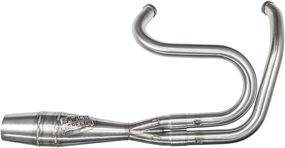 SAWICKI SPEED SHORTY CANNON 2:1 EXHAUST HARLEY DAVIDSON FXR 82-94 - The Speed Shop Canada