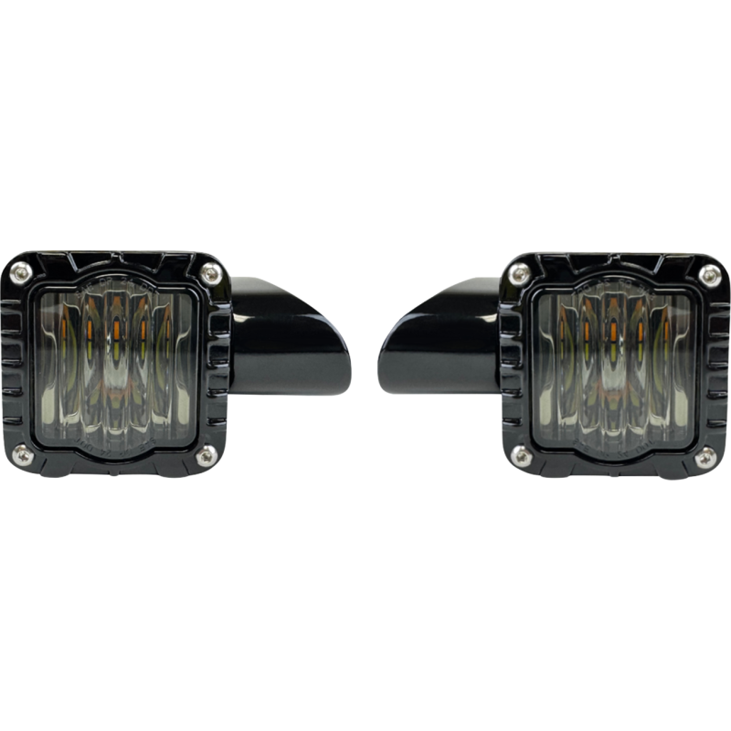 SHARK DEMON SIGNALS SMOKE LENS HARLEY DAVIDSON ROADGLIDES 15-25 - The Speed Shop Canada