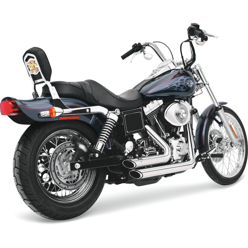 VANCE AND HINES STAGGERED SHORT SHOTS 2:2 EXHAUST 99-05 HARLEY DYNA - The Speed Shop Canada