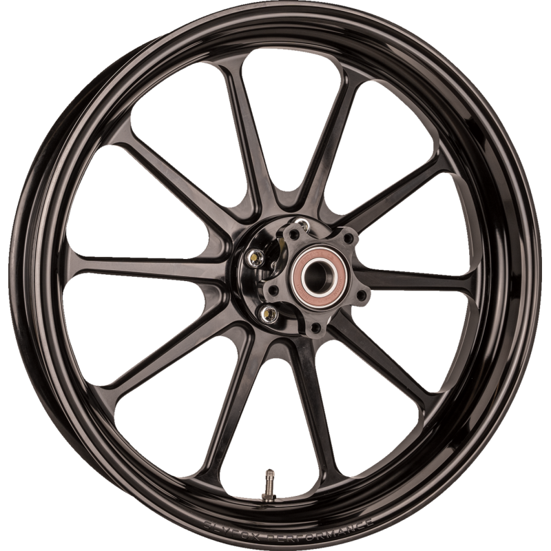 SLYFOX PERFORMANCE 21" BLACK FRONT MAG WHEEL HARLEY DAVIDSON BAGGERS - The Speed Shop Canada
