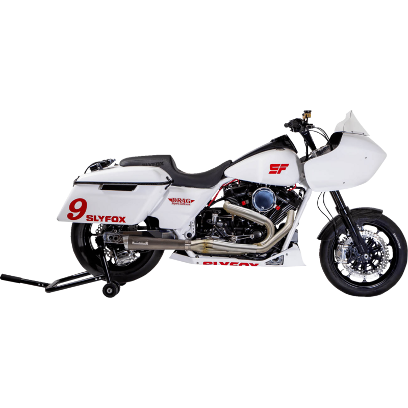 BASSANI SLYFOX 2:1 STAINLESS EXHAUST HARLEY DAVIDSON BAGGERS 17-25 - The Speed Shop Canada